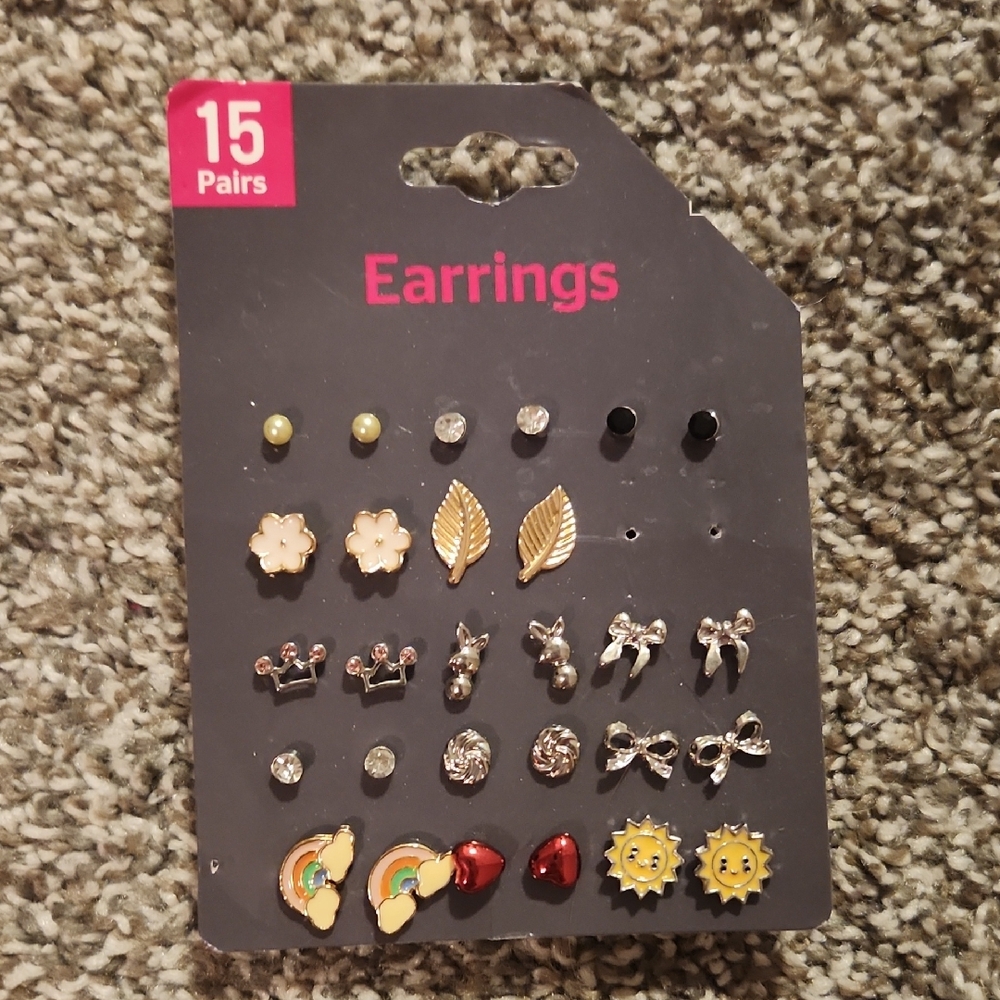 14 Pairs of Earrings